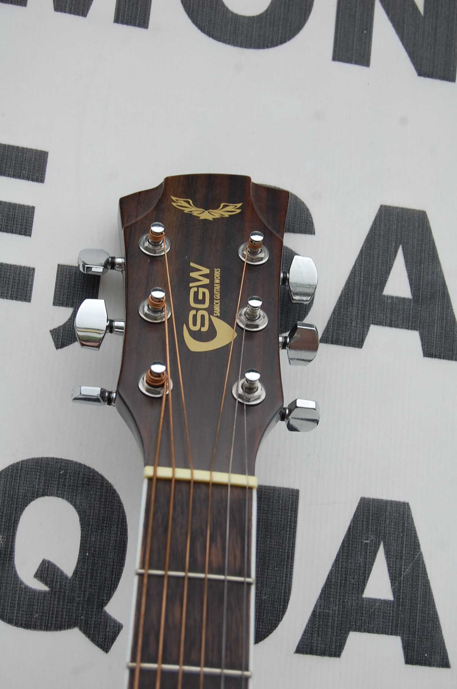 Gitara akustyczna / Samick Samick SGW S-300D/NAT + Mega Akcesoria