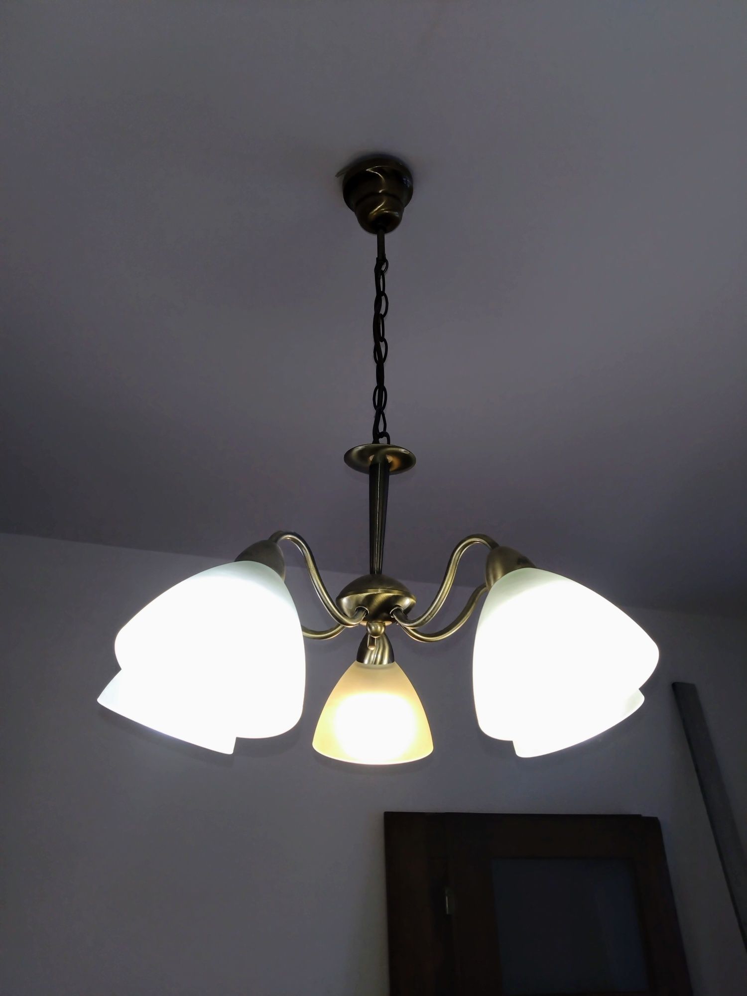 Lampa wisząca żyrandol na 5 lamp