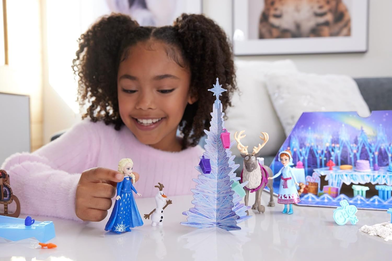 Адвент-календар Холодне серце Ельза Анна Advent Calendar Frozen Mattel