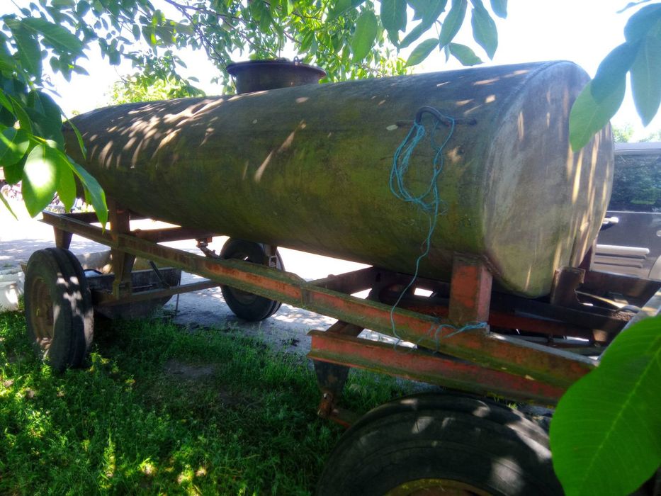 Бочка 2 х осный прицеп