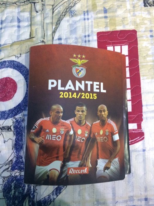 Coleção Plantel Benfica 14/15 - completa