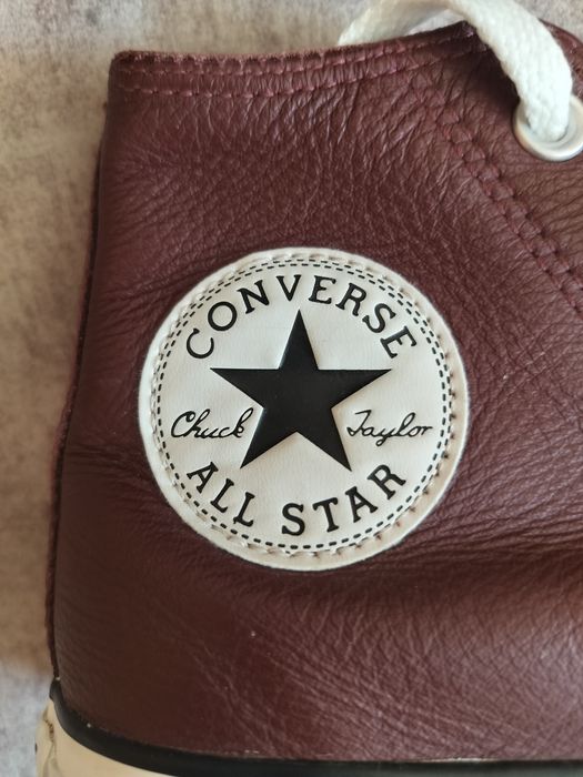 Кожаные кеды Converse Chuck Taylor All Star |конверсы кожаные