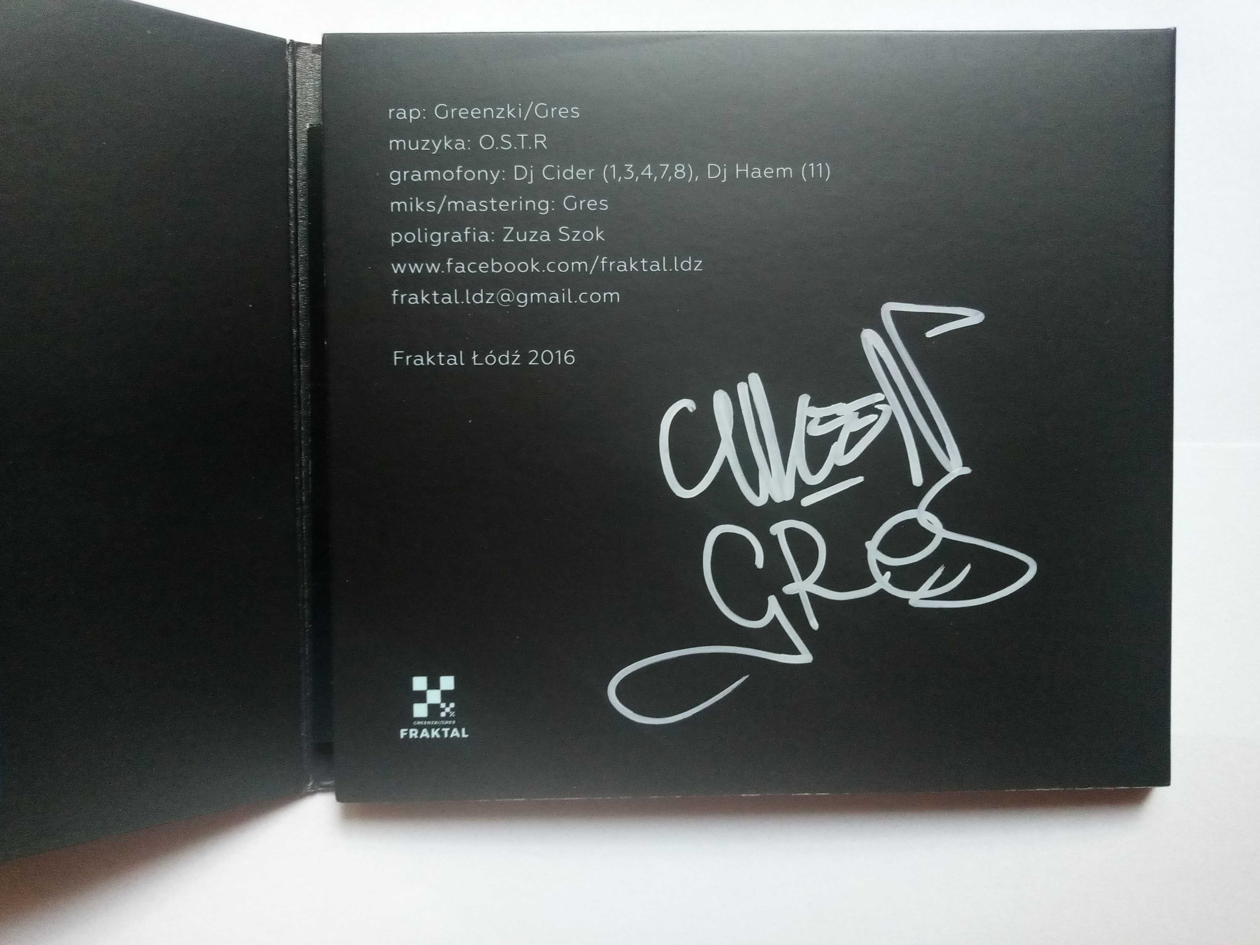 Green/Gres - Fraktal [autografy, 3 vlepki]