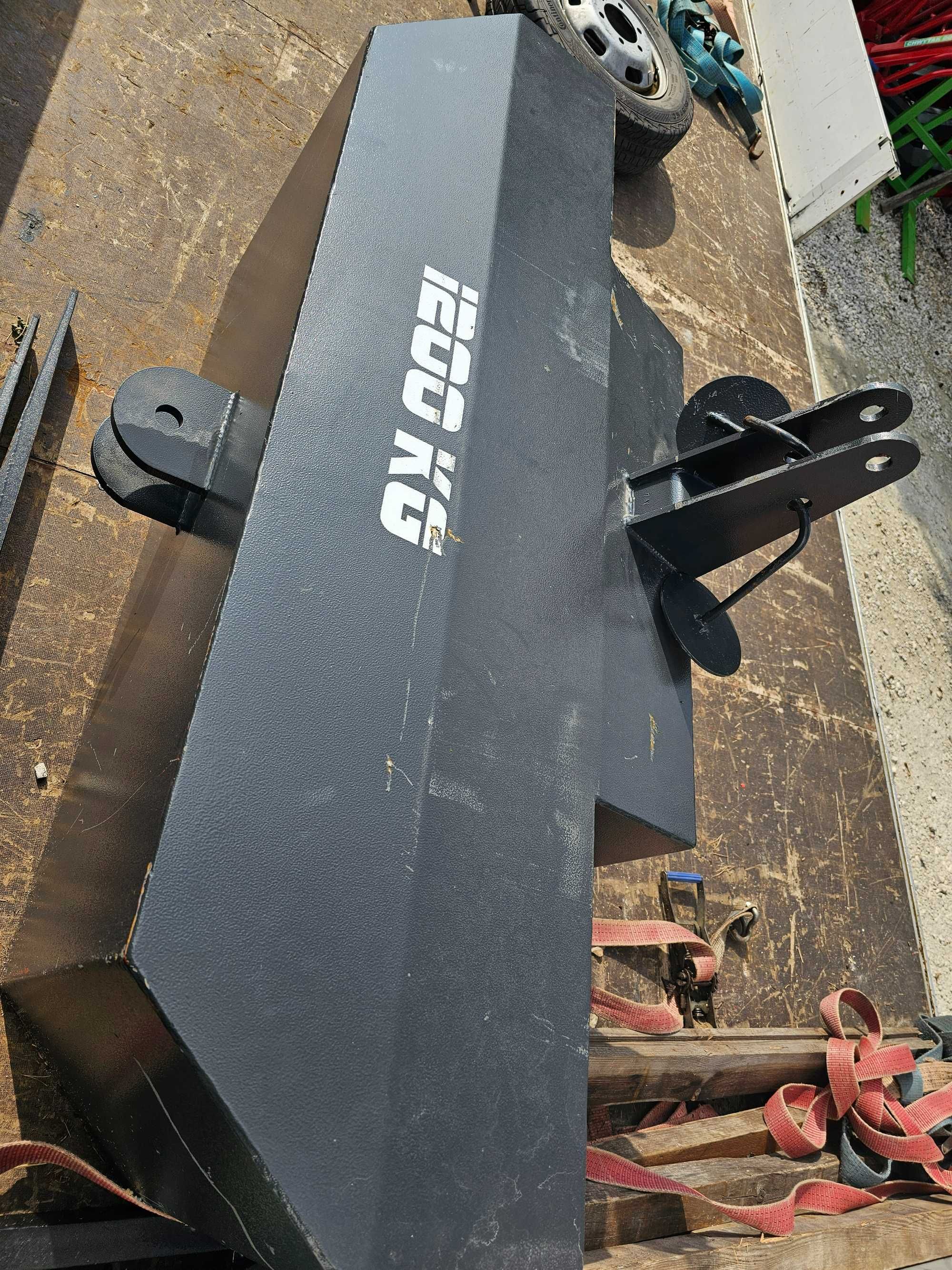 MetalTechnik Balast / obciążnik forma - dowóz 200kg-1500kg przeciwwaga