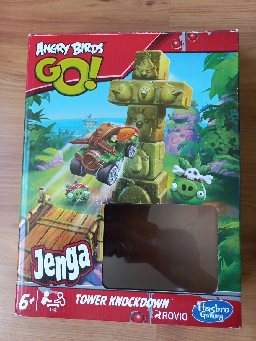 Angry Birds Go Jenga