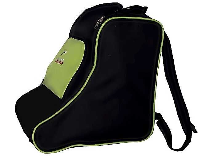 Torba, pokrowiec, plecak na buty narciarskie, rolki, łyżwy - żółty