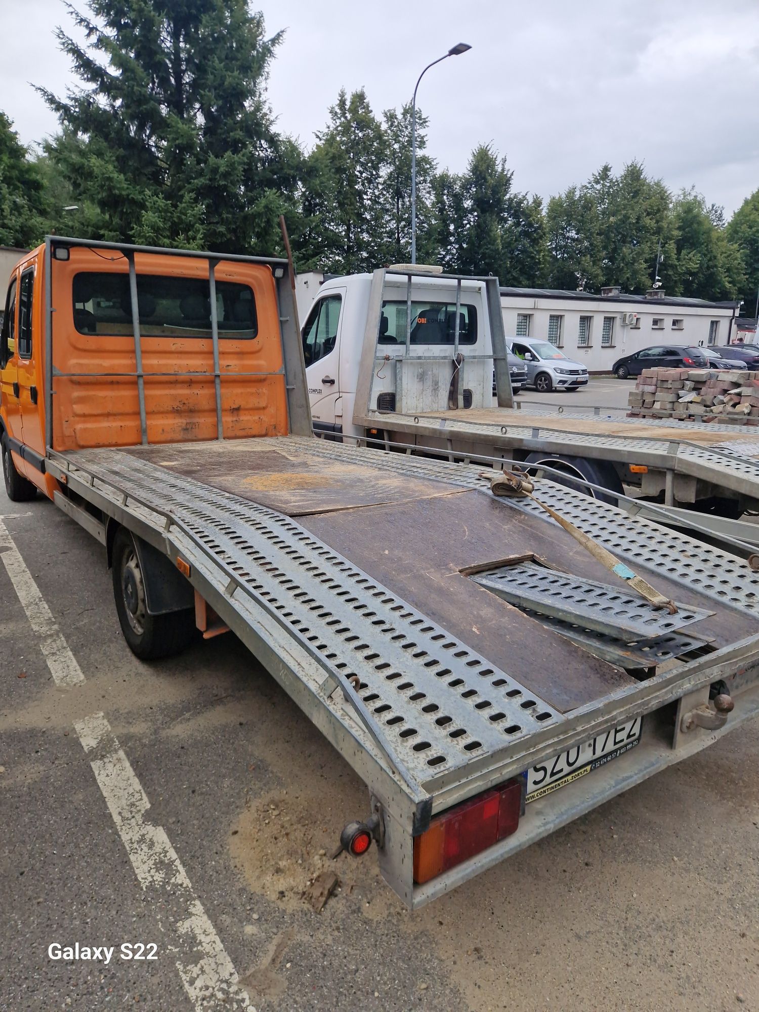 Autolaweta Renault Master Pomoc drogowa