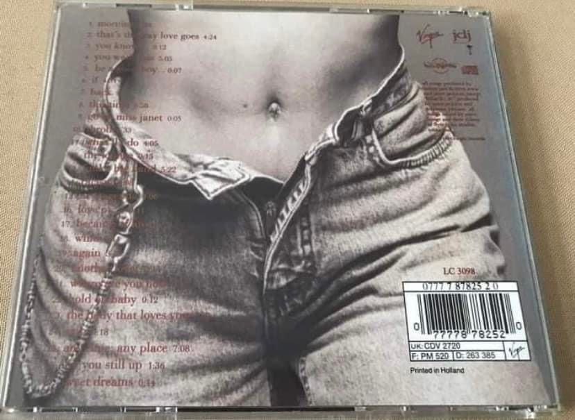 Janet Jackson cd фірмовий