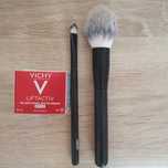 Pędzle zestaw do pudru i korektora vichy krem 15 ml