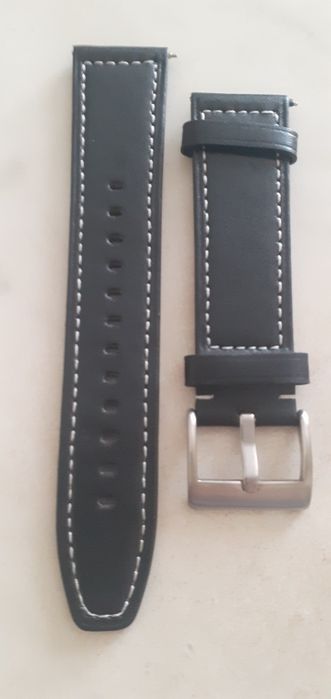 Pasek skórzany do zegarka 22mm