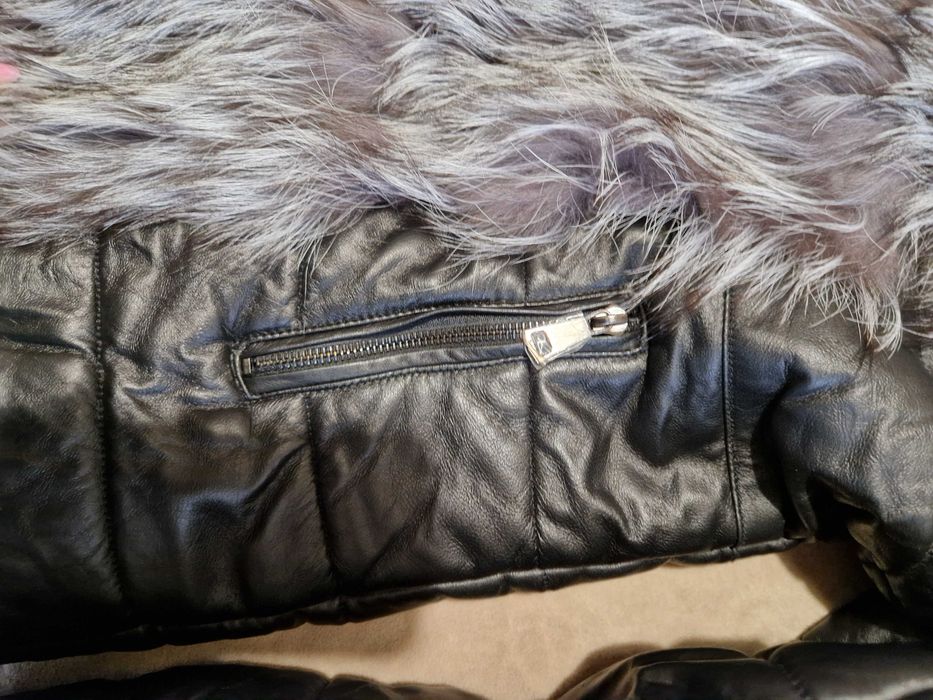 Kurtka zimowa skórzana