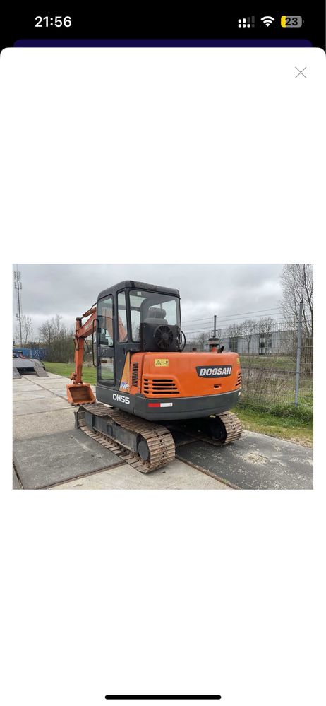 Екскаватор Doosan 55 V