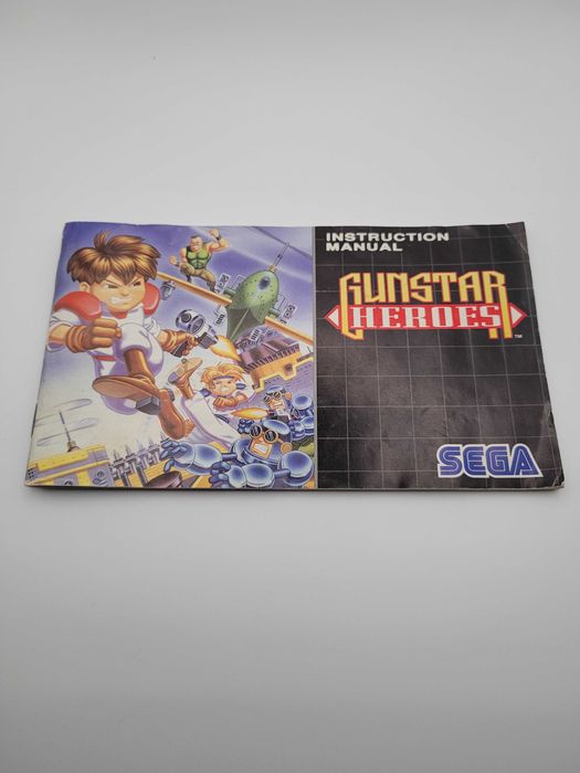 Mega drive jogo: Gunstar Heroes