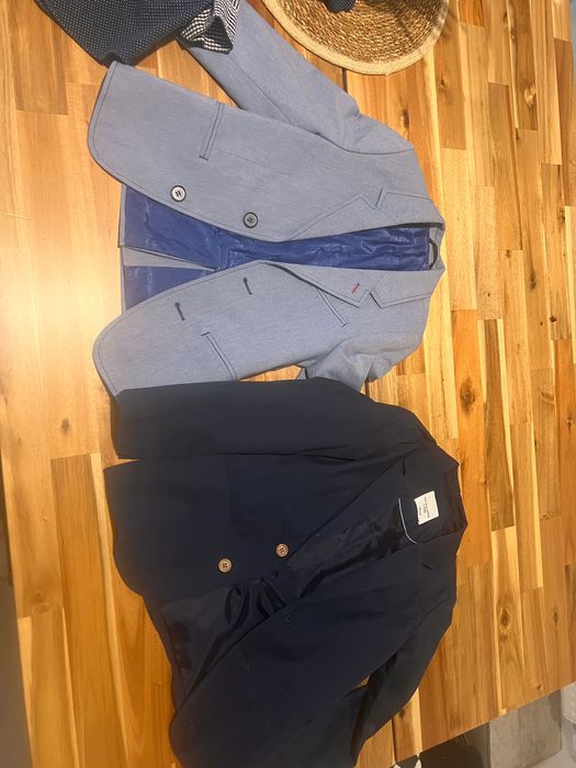 Marynarki dla chłopca rozmiar 128