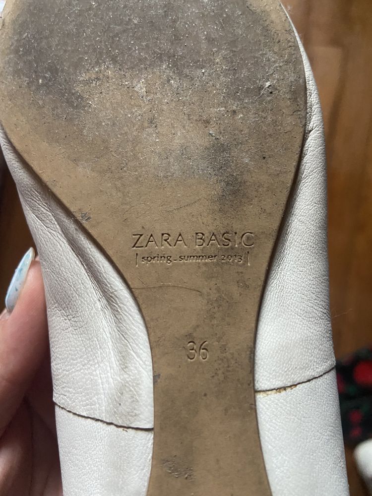 Sabrinas brancas da zara
