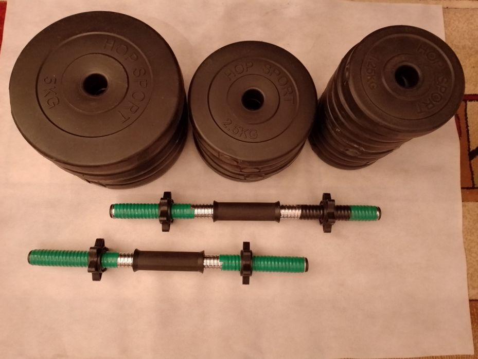 Hantle ciężarki 2x20 kg