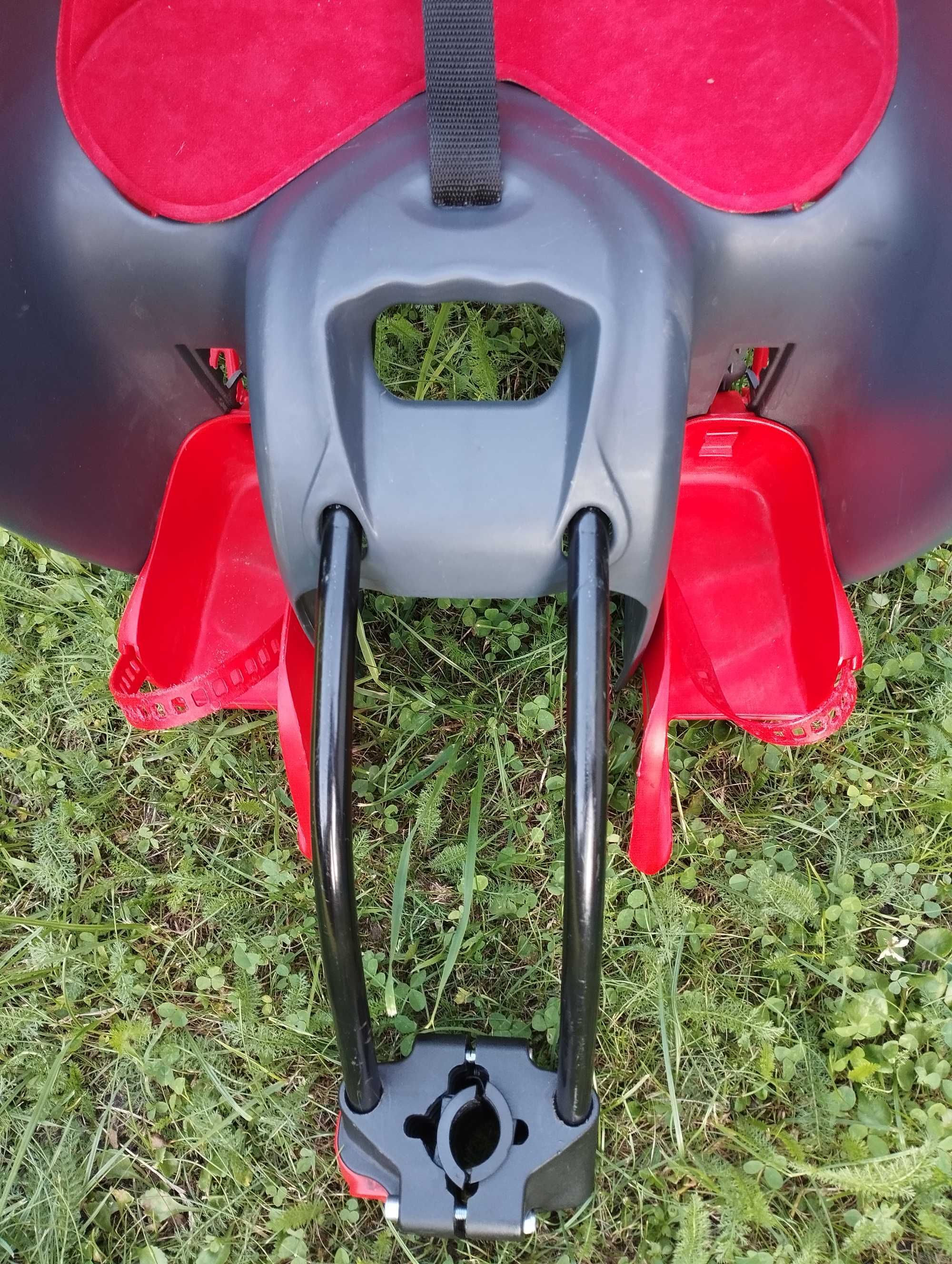 Fotelik rowerowy Dieffe dla dziecka do 22 kg