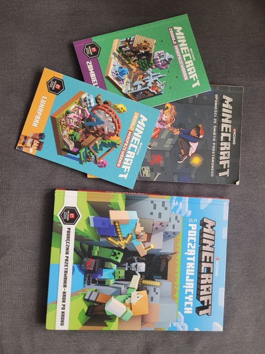 Minecraft dla początkujących - podręcznik gracza plus gratisy
