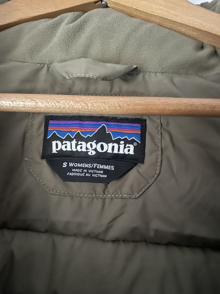 Płaszcz puchowy patagonia kurtka puchowa patagonia trekking outdoor