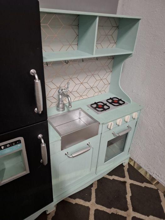 Kuchnia drewniana dla dzieci XXL + akcesoria