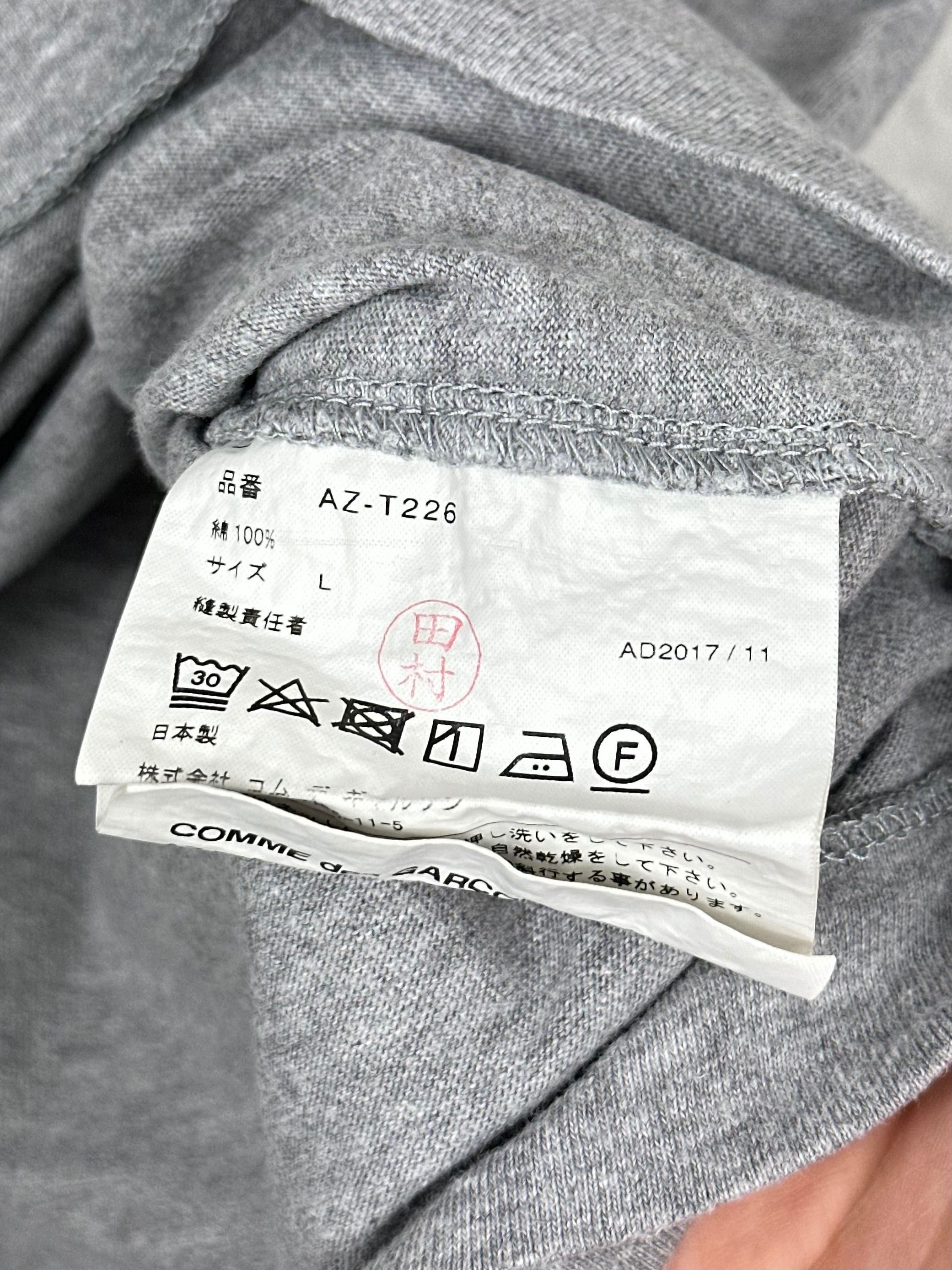 T-shirt PLAY Comme des Garçons Double Hearts T-Shirt