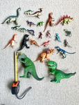 Dinozaury ZESTAW Gumowe