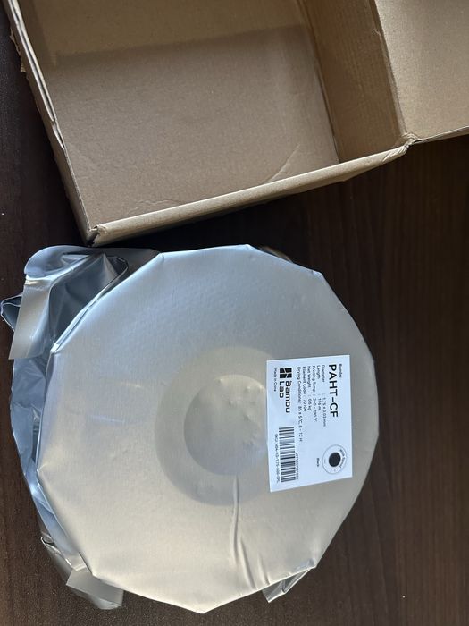 Пластик Bambu Lab PAHT-CF  Чорний 0,5 кг ОРИГІНАЛ