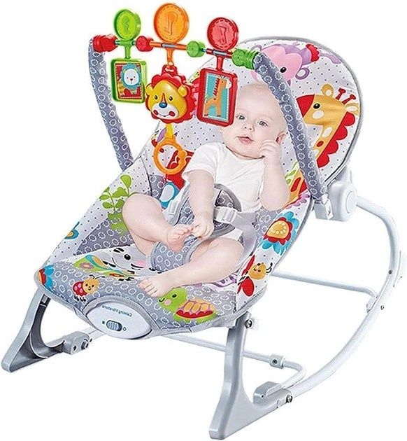 Шезлонг крісло гамак дитячий для новонародженого