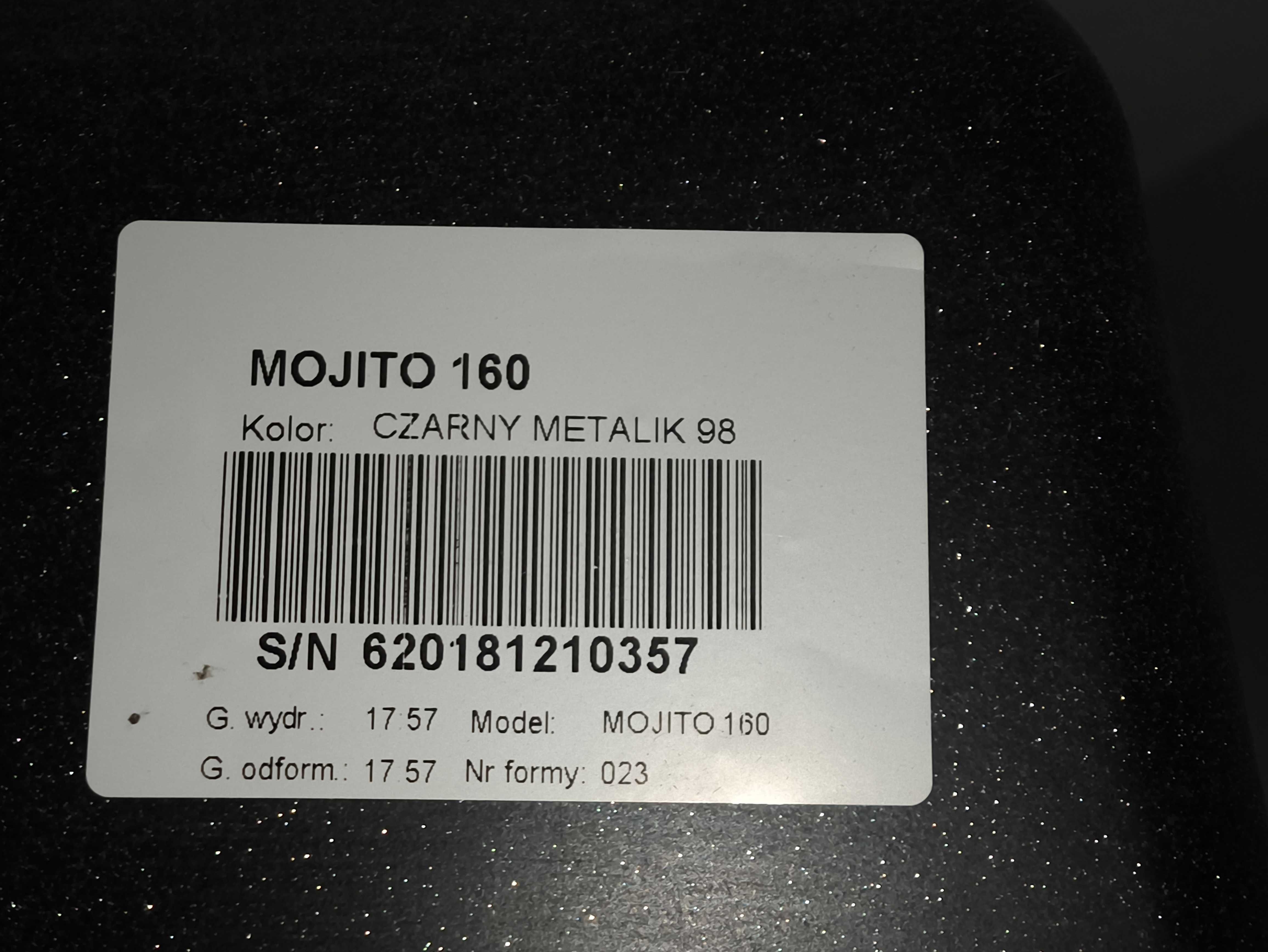 Zlew zlewozmywak MOJITO 160 dwukomorowy