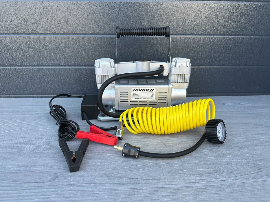 Автомобільний компресор 110 літрів до R22, Двопоршневий, Автокомпресор