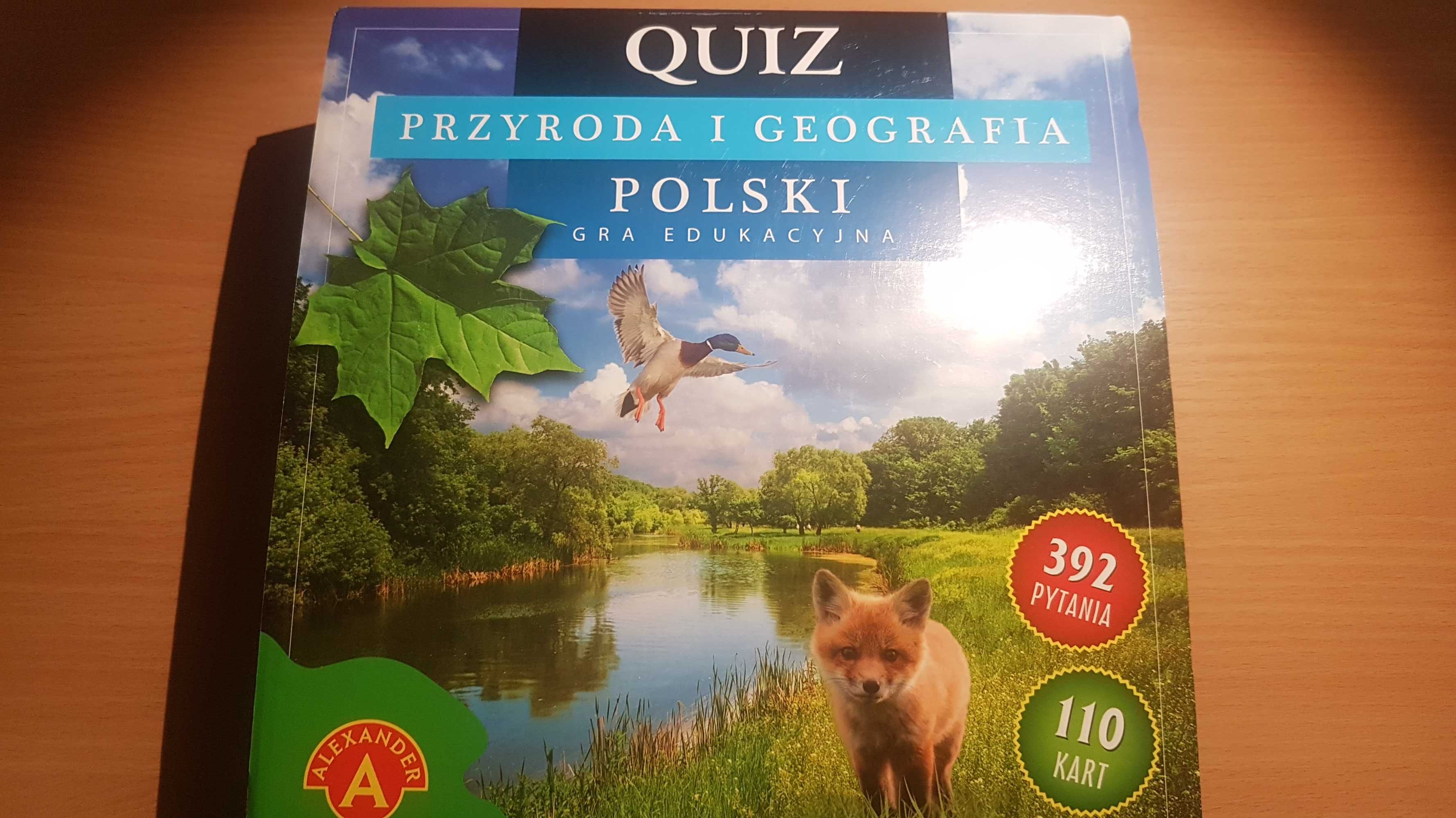 Gra planszowa Quiz Polski Przyroda i Geografia