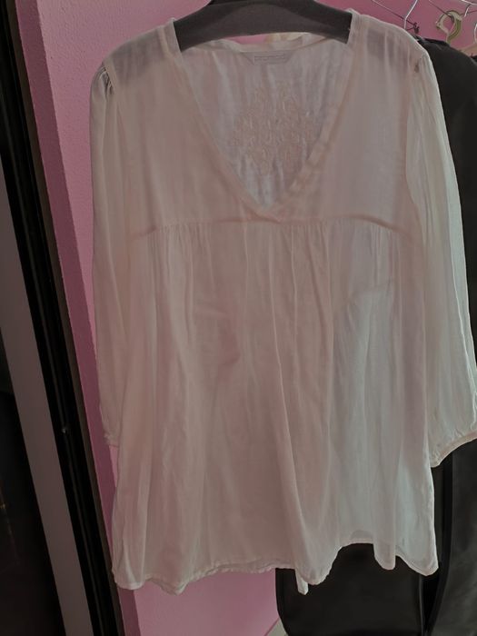 Camisa de linho algodão