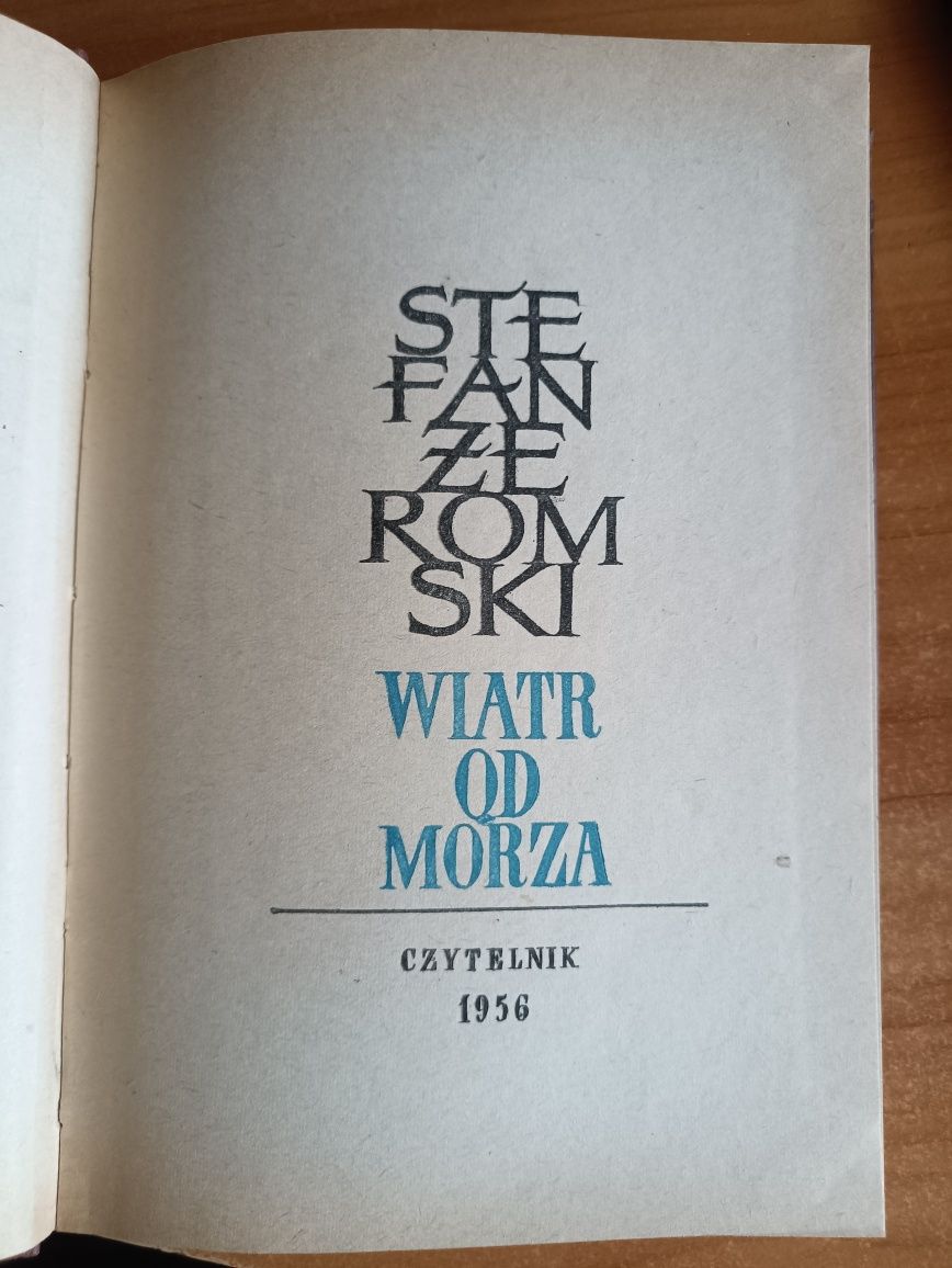 Stefan Żeromski "Wiatr od morza"