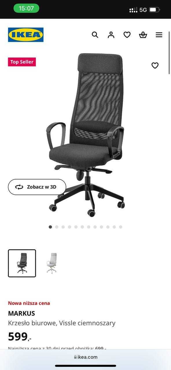 Do sprzedania krzesło biurowe