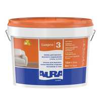 Интерьерная акрилатная краска Aura Lux Pro 3. 10 литров. Белая и серая