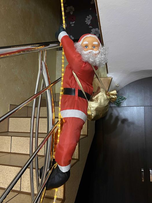 Wiszący Mikołaj - ozdoba świąteczna