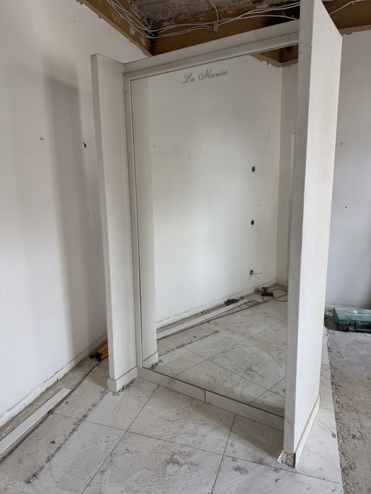 Lustro dwustronne witryna do sklepu duze lustro ogromne lustro