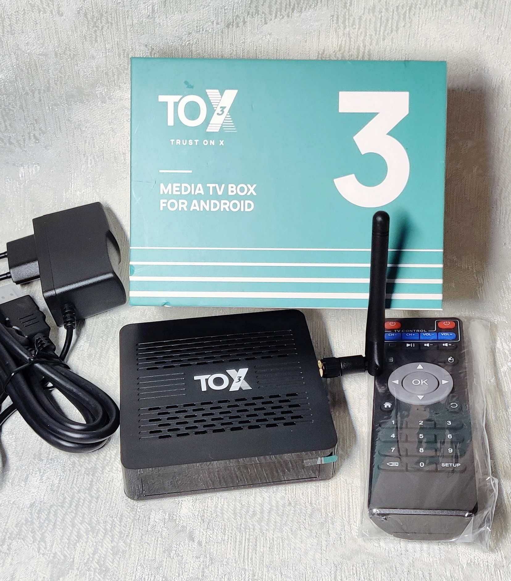 TOX3 v2 4/32Gb Ugoos Smart TV BOX S904X4 Android 11