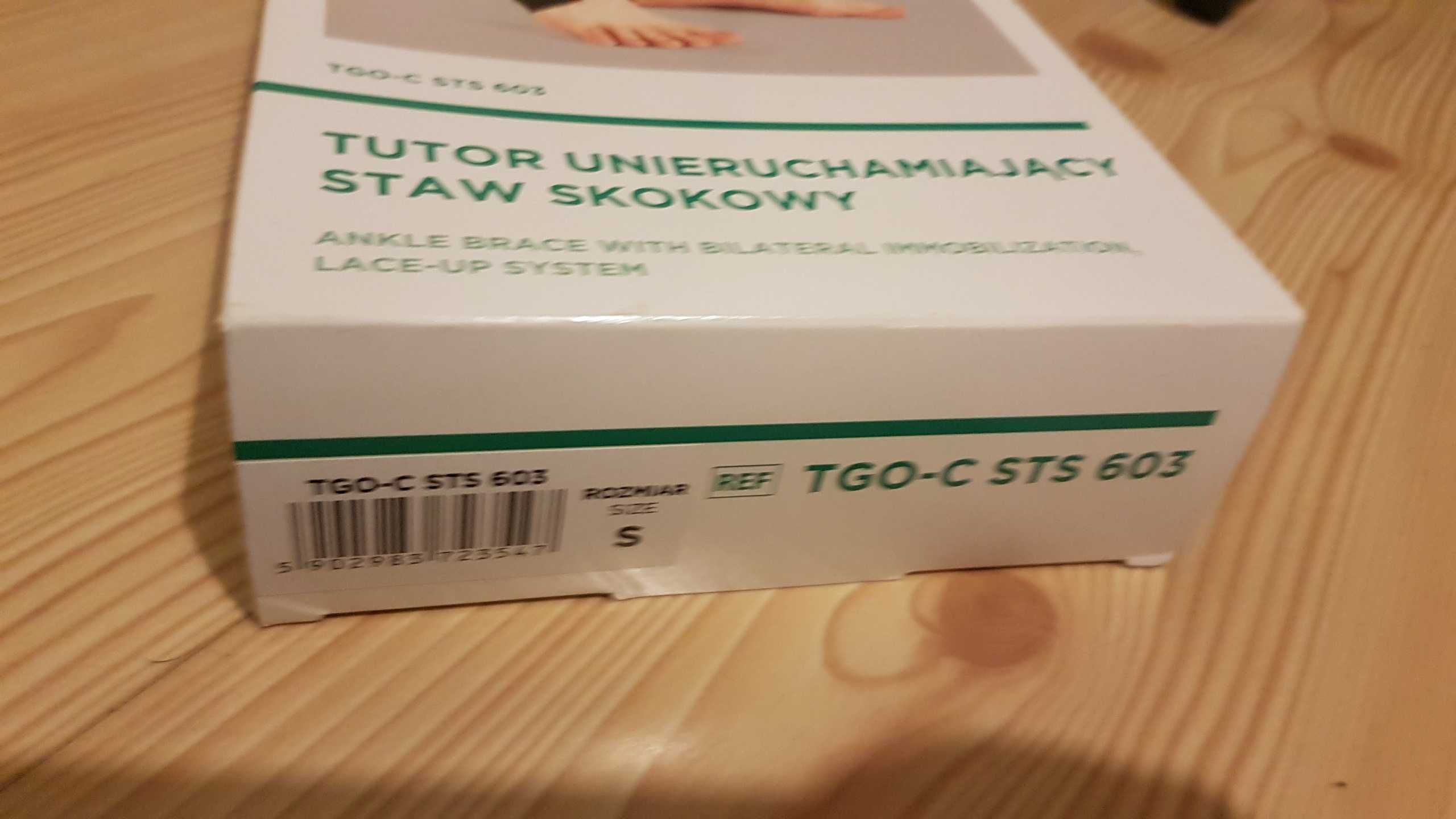 Tutor, opaska unieruchamiająca staw skokowy