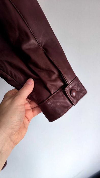 Piękna skórzana kurteczka L/XL oversize