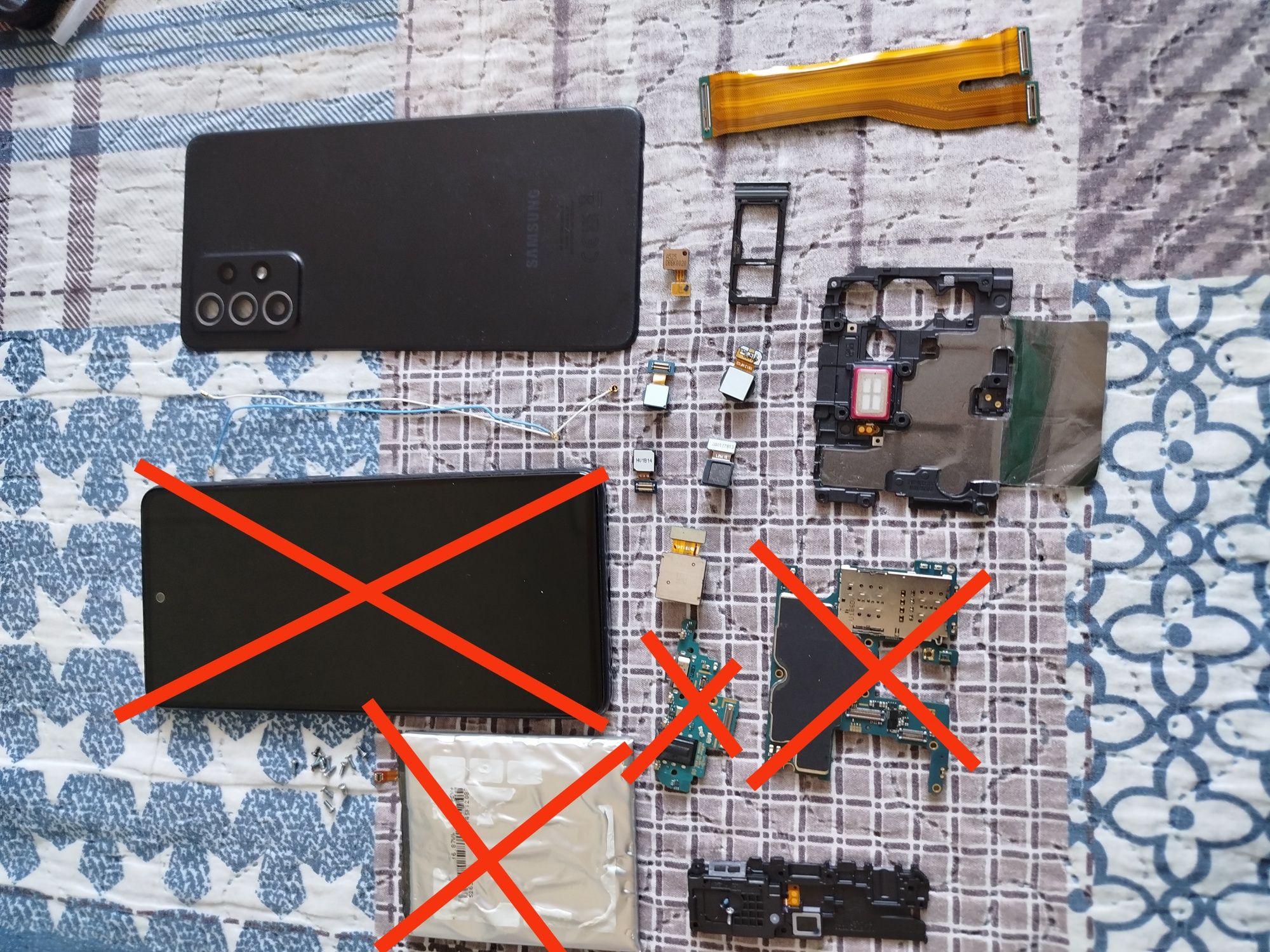 Sprzedam części Samsung Galaxy a52