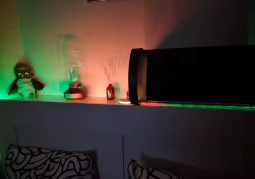 Разноцветная USB , RGB лента 2 метра с пультом