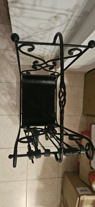 Kosz Stojak na drewno + akcesoria