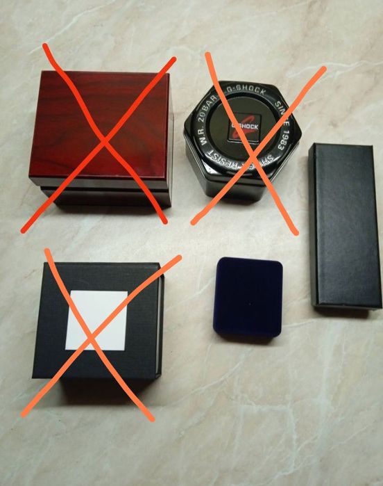 Футляри і коробочки для ювелірних прикрас та годинників