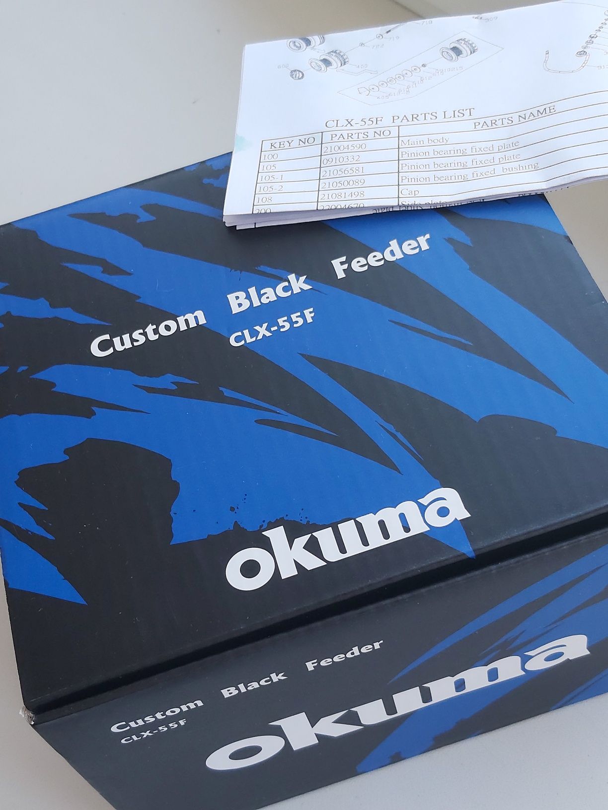 Катушка фидерная Okuma CLX-40F