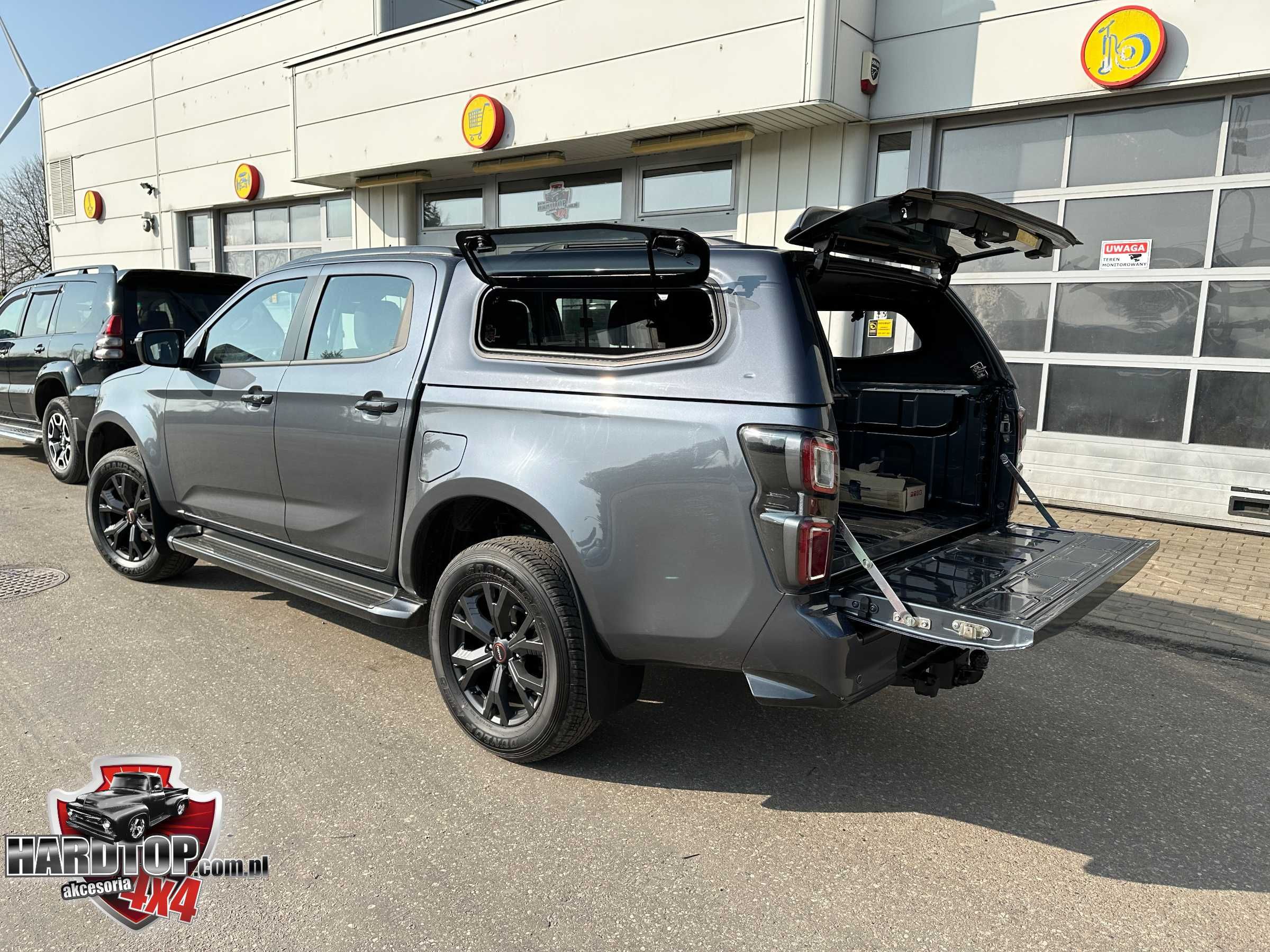 Zabudowa Isuzu D-Max HARDTOP 2020+ na pakę Szyby Podnoszone