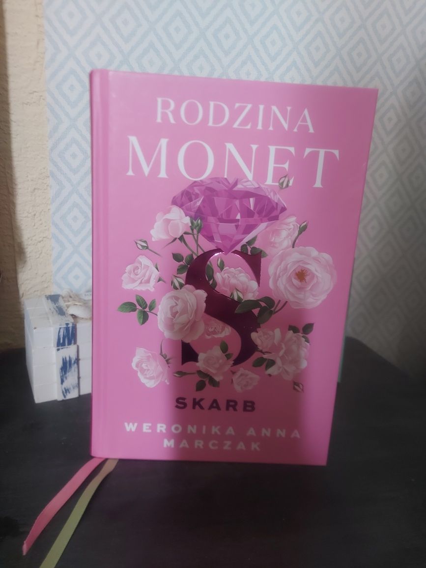 Nowa książka Rodzina Monet Skarb wydawnictwo Muza 2023