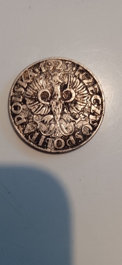Moneta z koroną 50gr