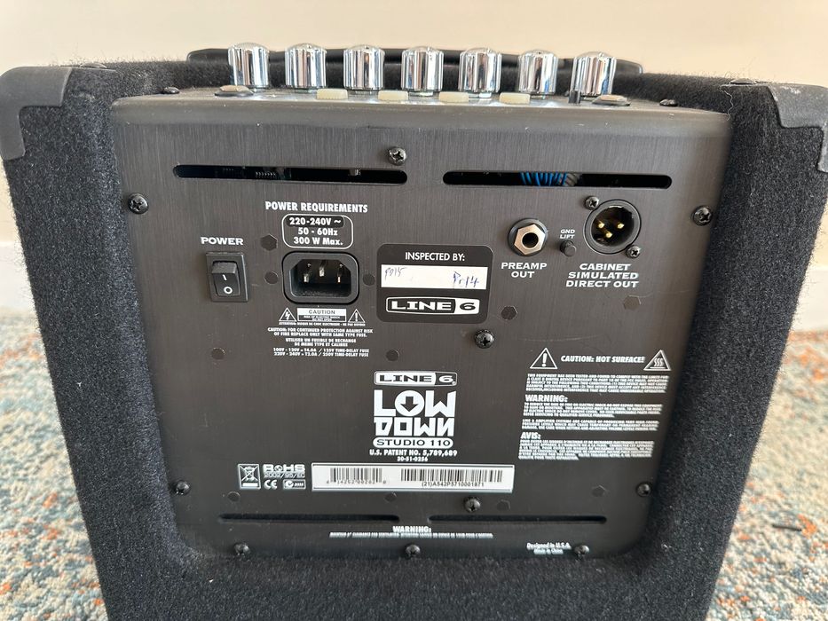 Amplificador de Baixo Line 6