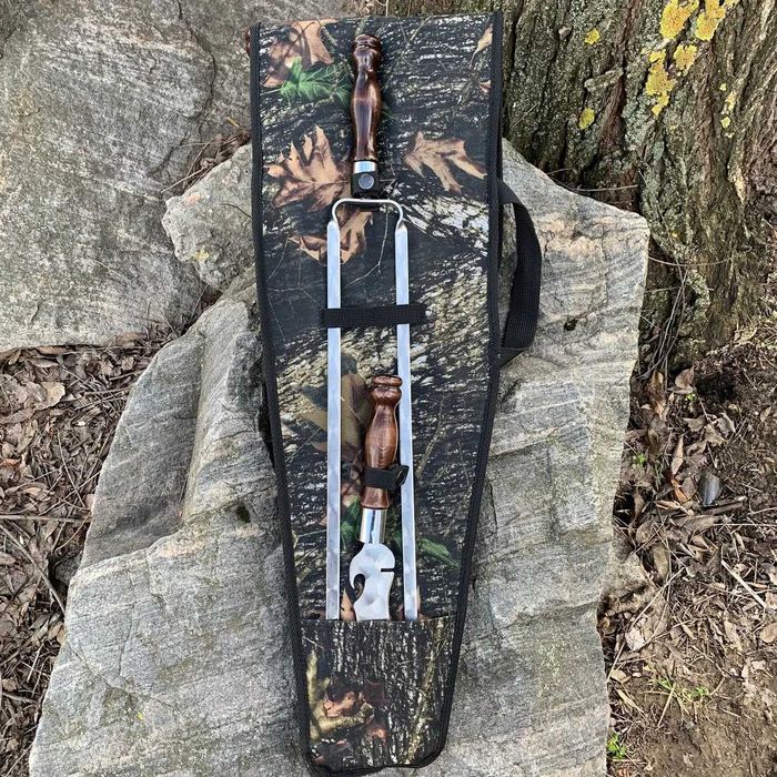 Набір шампурів в чохлі з брезенту МИСЛИВЕЦЬ Gorillas, набор шампуров